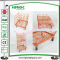 Apilamiento Display Basket Basket Stand Mesh Basket